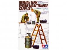Tamiya - German Tank Engine Maintenance Crew Set, 1/35, 35180