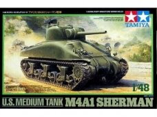 Tamiya - US M4A1 Sherman, 1/48, 32523 Tamiya - US M4A1 Sherman, 1/48, 32523