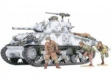 Tamiya - U.S. Medium Tank M4A3 Sherman 105mm Howitzer Assault Support, 1/35, 35251