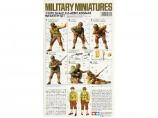 Tamiya - U.S. Army Assault Infantry Set, 1/35, 35192