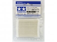 Tamiya - Craft Cotton Swab (Triangular/Extra Small 50pcs.), 87105