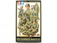 Tamiya - WWII Wehrmacht Infantry Set, 1/48, 32602