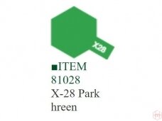 Tamiya - X-28 Park green, 10ml