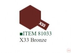 Tamiya - X-33 Bronze akriliniai dažai, 10ml