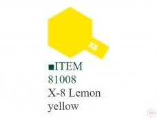 Tamiya - X-8 Lemon yellow, 10ml