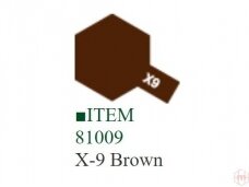 Tamiya - X-9 Brown akriliniai dažai, 10ml