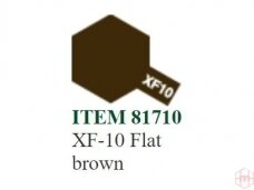 Tamiya - XF-10 Flat brown akriliniai dažai, 10ml