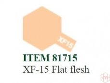 Tamiya - XF-15 Flat flesh akriliniai dažai, 10ml