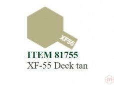 Tamiya - XF-55 Deck tan akriliniai dažai, 10ml
