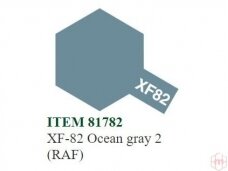 Tamiya - XF-82 Ocean gray 2 (RAF) akriliniai dažai, 10ml