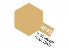 Tamiya - XF-93 Light Brown (DAK 1942) akriliniai dažai, 10ml