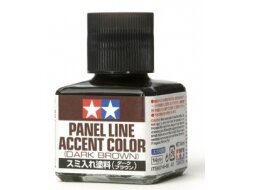 Tamiya - Panel line accent color Dark Brown, 40ml, 87140