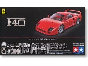 Tamiya - Ferrari F40, 1/24, 24295