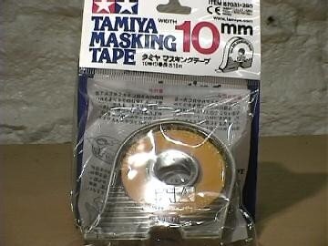 Tamiya - Maskēšanas lente 10mm, 87031 Tamiya - Maskēšanas lente 10mm, 87031