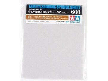 Tamiya - Шлифовальная губка ( на поролоновой основе) с зернистостью - 600, 87148