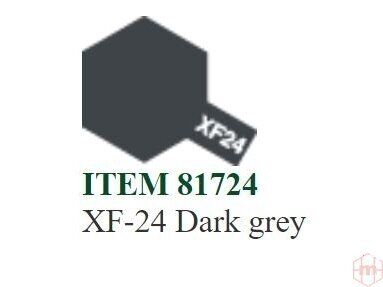 Tamiya - XF-24 Dark grey, 10ml