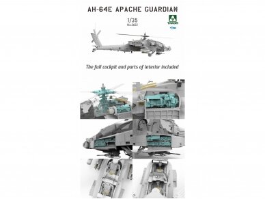 Takom - AH-64E Attack Helicopter E of the World, Limited Edition, 1/35, 2603 1