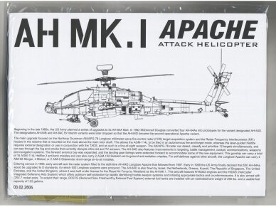 Takom - AH Mk. 1 Apache Attack Helicopter, 1/35, 2604 12 Takom - AH Mk. 1 Apache Attack Helicopter, 1/35, 2604 12