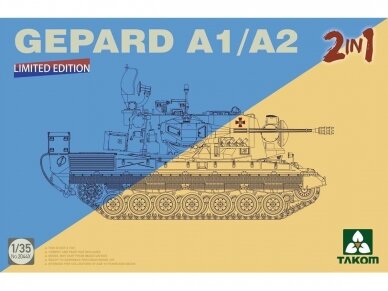 Takom - Gepard A1/A2 2in1 Limited Edition, 1/35, 2044X