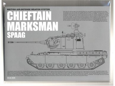 Takom - British Air-defense Weapon System Chieft Chieftain Marksman SPAAG, 1/35, 2039 6
