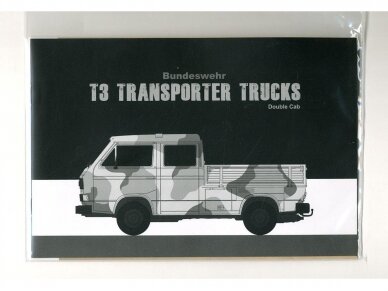 Takom - Bundeswehr T3 Transporter Trucks Double Cab, 1/35, 2014 3