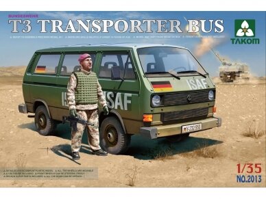 Takom - Bundeswehr Volkswagen T3 Transporter Bus, 1/35, 2013 Takom - Bundeswehr Volkswagen T3 Transporter Bus, 1/35, 2013