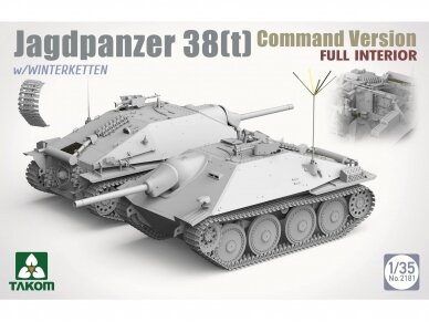 Takom - Jagdpanzer 38(t) Command Version full interior, 1/35, 2181 1 Takom - Jagdpanzer 38(t) Command Version full interior, 1/35, 2181 1