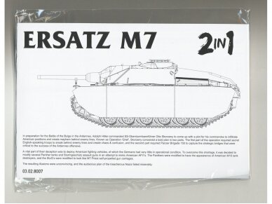 Takom - Ersatz M7 2 in 1, 1/35, 8007 7 Takom - Ersatz M7 2 in 1, 1/35, 8007 7