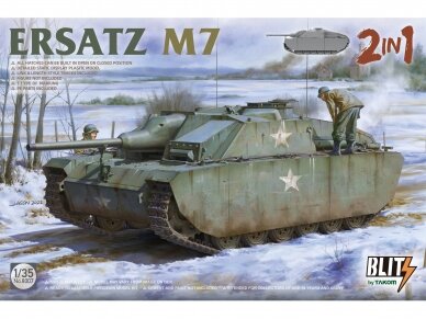 Takom - Ersatz M7 2 in 1, 1/35, 8007 Takom - Ersatz M7 2 in 1, 1/35, 8007