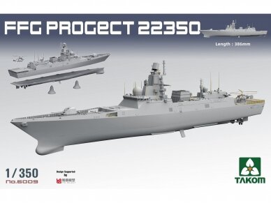 Takom - Admiral Gorshkov-class frigate FFG Project 22350, 1/350, 6009 1