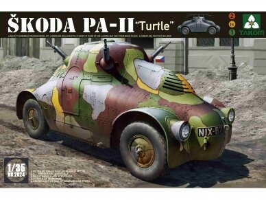 Takom - SKODA PA-II "Turtle", 1/35, 2024 Takom - SKODA PA-II "Turtle", 1/35, 2024