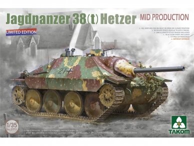 Takom - Jagdpanzer 38(t) Hetzer Mid Production Limited Edition, 1/35, 2171X
