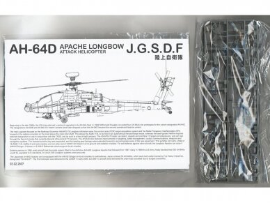 Takom - AH-64D Apache Longbow J.G.S.D.F Attack Helicopter, 1/35, 2607 9 Takom - AH-64D Apache Longbow J.G.S.D.F Attack Helicopter, 1/35, 2607 9