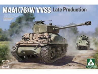 Takom - M4A1(76)W VVSS Late Production, 2207 Takom - M4A1(76)W VVSS Late Production, 2207