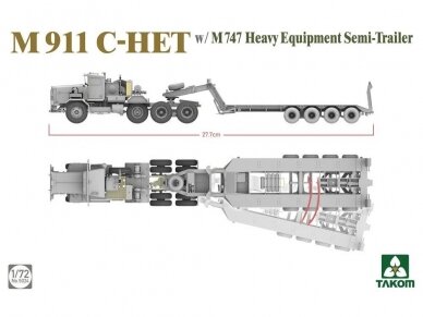 Takom - M911 C-HET w/ M747 Heavy Equipment Semi-Trailer, 1/72, 5024 2 Takom - M911 C-HET w/ M747 Heavy Equipment Semi-Trailer, 1/72, 5024 2