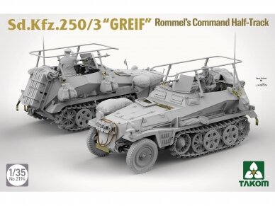 Takom - Sd.Kfz.250/3 “GREIF” Rommel’s Command Half-Track, 1/35, 2194 1 Takom - Sd.Kfz.250/3 “GREIF” Rommel’s Command Half-Track, 1/35, 2194 1