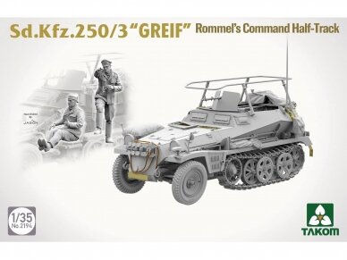 Takom - Sd.Kfz.250/3 “GREIF” Rommel’s Command Half-Track, 1/35, 2194 4 Takom - Sd.Kfz.250/3 “GREIF” Rommel’s Command Half-Track, 1/35, 2194 4