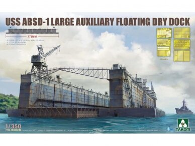 Takom - USS ABSD-1 Large Auxiliary Floating Dry Dock, 1/350, 6006