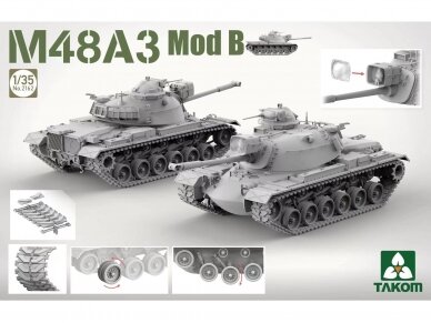 Takom - M48A3 Mod B, 1/35, 2162 1