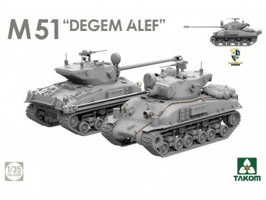 Takom - M51 "Degem Alef" (Super Sherman), 2208 1