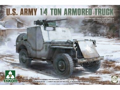 Takom - U.S. Army 1/4 Ton Armored Truck, 1/35, 2131