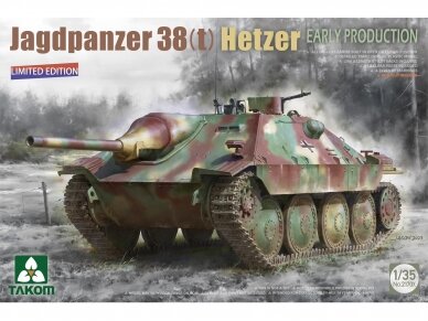 Takom - Jagdpanzer 38(t) Hetzer Early Production Limited Edition, 1/35, 2170X Takom - Jagdpanzer 38(t) Hetzer Early Production Limited Edition, 1/35, 2170X