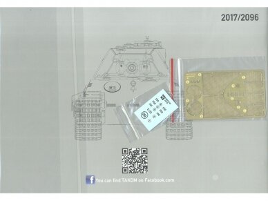 Takom - WWII German Heavy Tank King Tiger Inital production, 1/35, 2096 8 Takom - WWII German Heavy Tank King Tiger Inital production, 1/35, 2096 8