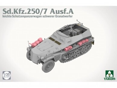Takom - Sd.Kfz. 250/7 Ausf. A leichte Schutzenpanzerwagen schwerer Granatwerfer, 2212 2 Takom - Sd.Kfz. 250/7 Ausf. A leichte Schutzenpanzerwagen schwerer Granatwerfer, 2212 2