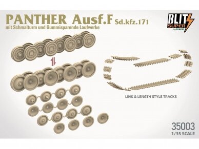 Takom - Panther Ausf. F mit Schmalturm und Gummisparende Laufwerke Sd.kfz. 171, 35003 2 Takom - Panther Ausf. F mit Schmalturm und Gummisparende Laufwerke Sd.kfz. 171, 35003 2