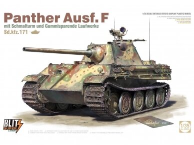 Takom - Panther Ausf. F mit Schmalturm und Gummisparende Laufwerke Sd.kfz. 171, 35003 Takom - Panther Ausf. F mit Schmalturm und Gummisparende Laufwerke Sd.kfz. 171, 35003