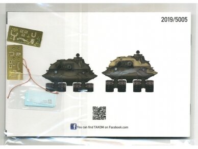 Takom - Soviet Heavy Tank Object 279 Object 279M + NBC Soldier + Object 279, 1/72, 5005 3 Takom - Soviet Heavy Tank Object 279 Object 279M + NBC Soldier + Object 279, 1/72, 5005 3
