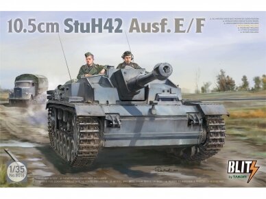 Takom - 10.5cm StuH.42 Ausf.E/F, 1/35, 8016
