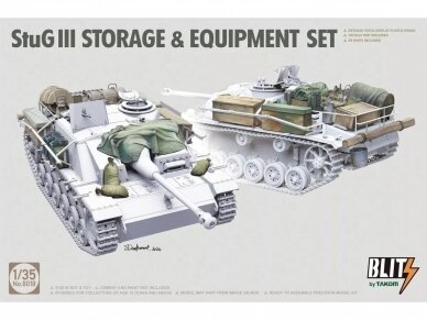 Takom - StuG III Storage & Equipment Set, 1/35, 8018