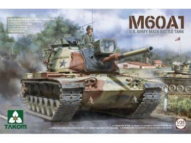Takom - M60A1 U.S. Army Main Battle Tank, 1/35, 2132 Takom - M60A1 U.S. Army Main Battle Tank, 1/35, 2132